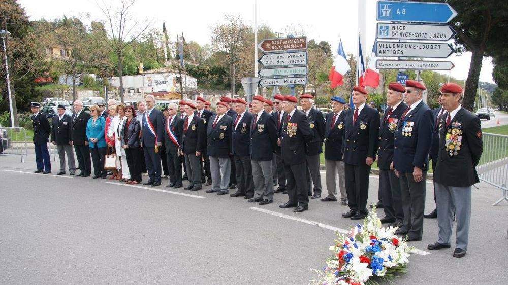 Ancien soldat parachutiste de l'arme franaise